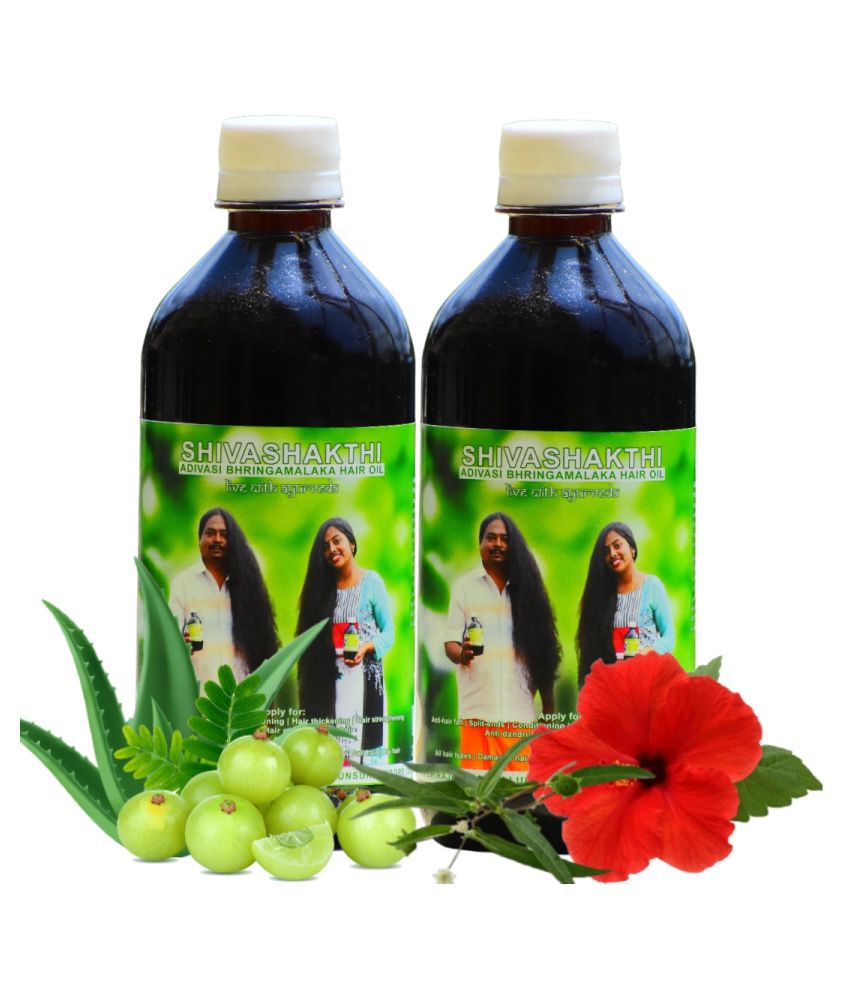 Shivashakthi Adivasi Bhringamalaka Ayurvedic Hair Oil 1000ml: Buy  Shivashakthi Adivasi Bhringamalaka Ayurvedic Hair Oil 1000ml at Best Prices  in India - Snapdeal