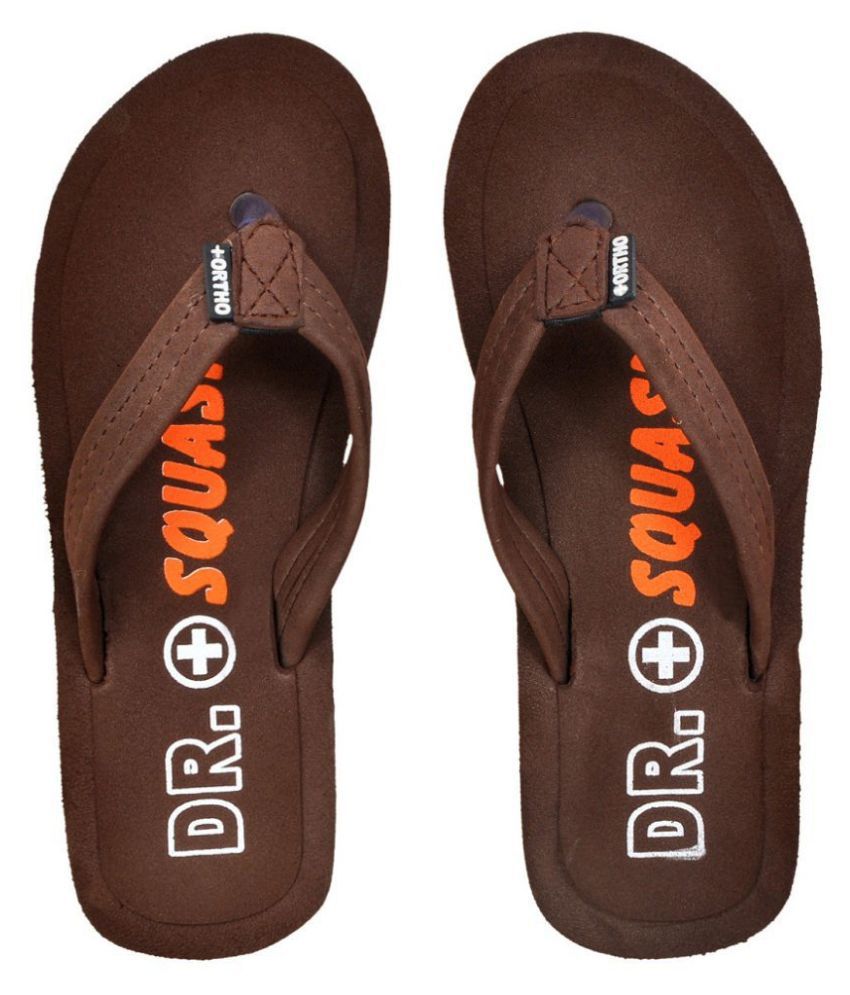 Squash Brown Slippers