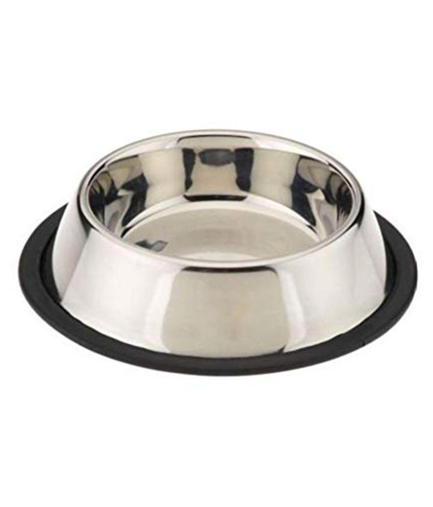 Petshop7 Plain - Regular Anti Skid Dog Food Bowl/Dog Bowl (Small) (500ML)