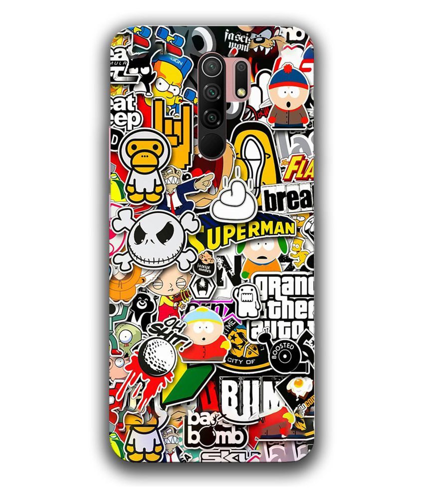 Xiaomi Redmi 9 Prime 3D Back Covers By Tweakymod
