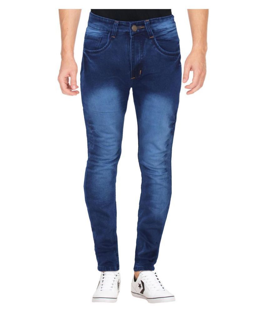     			Urban Legends Blue Regular Fit Jeans