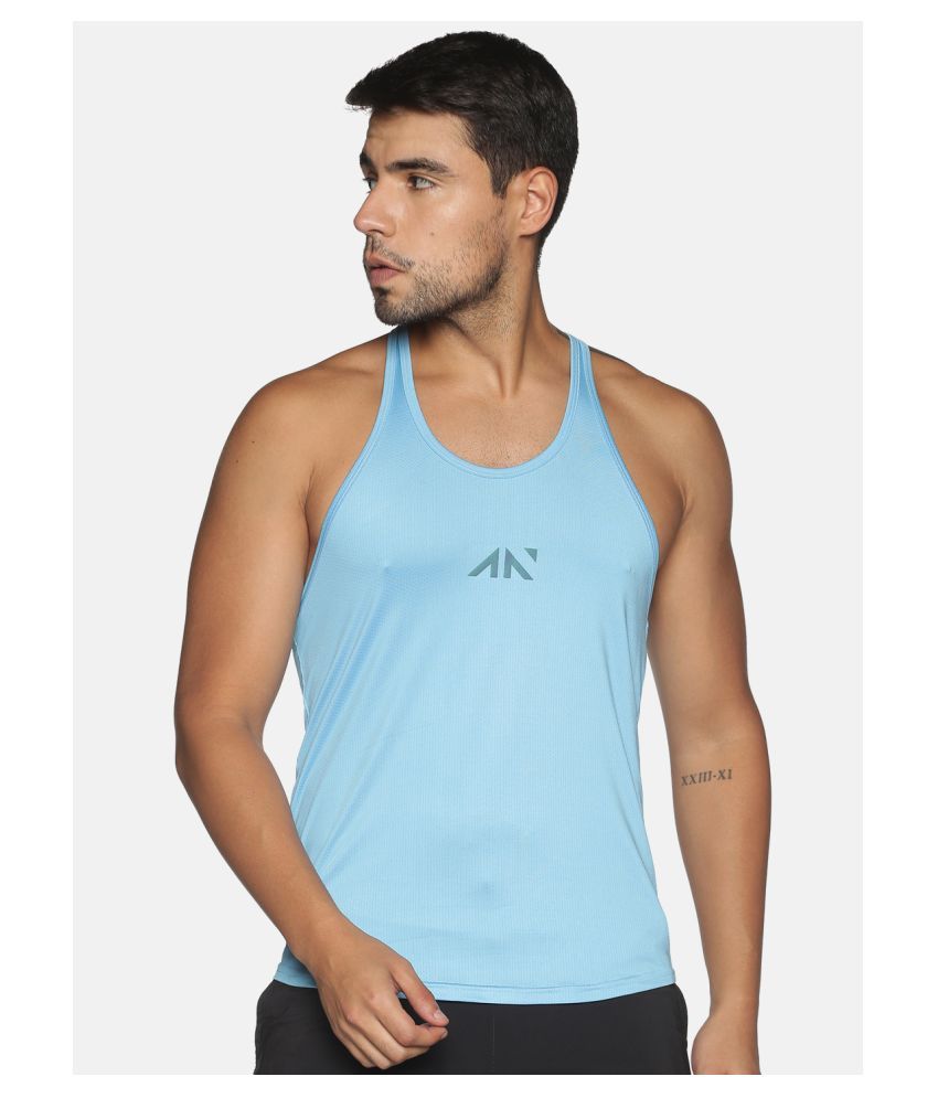     			Aesthetic Nation Polyester Men's Vest ( Blue )