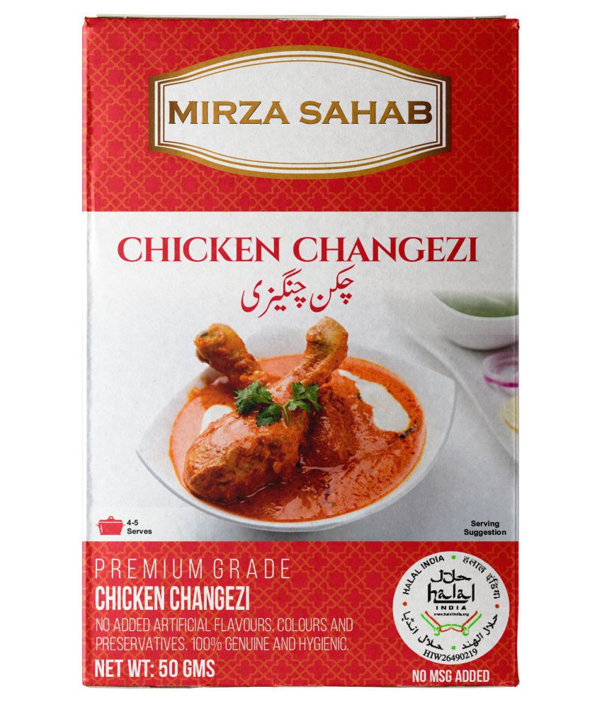     			Mirza Sahab Chicken Changezi Instant Mix 50 gm Pack of 4