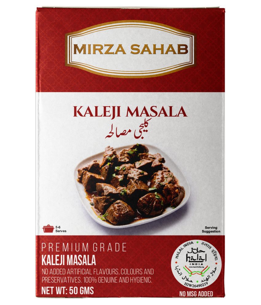     			Mirza Sahab Kaleji Masala Instant Mix 50 gm Pack of 4