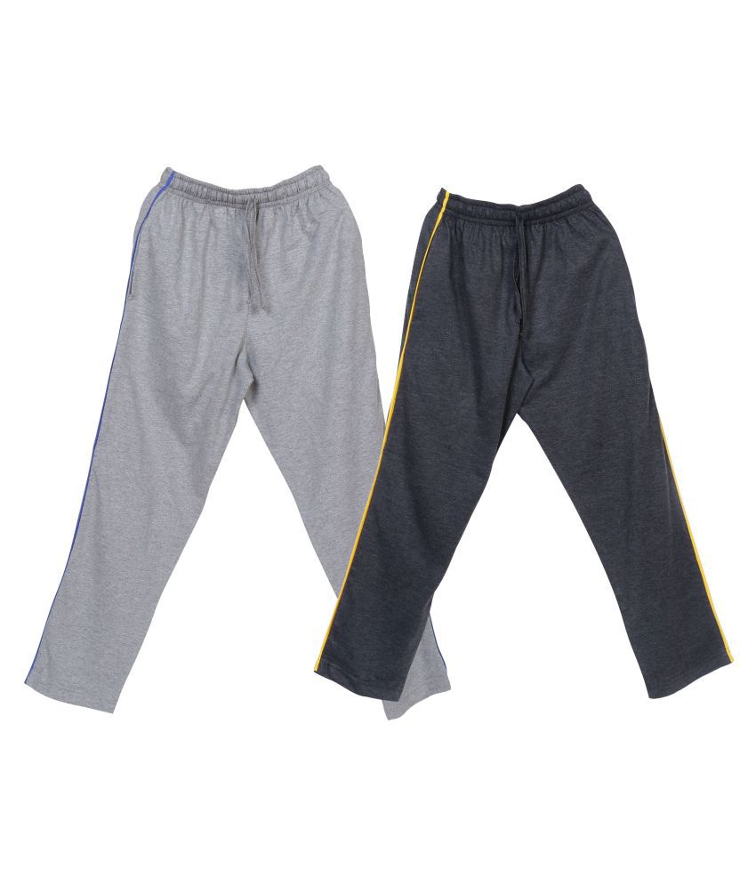     			Neo Garments Boy's Cotton Combo Trackpant. GREY & CARBON. (Sizes from 1yrs to 2yrs).