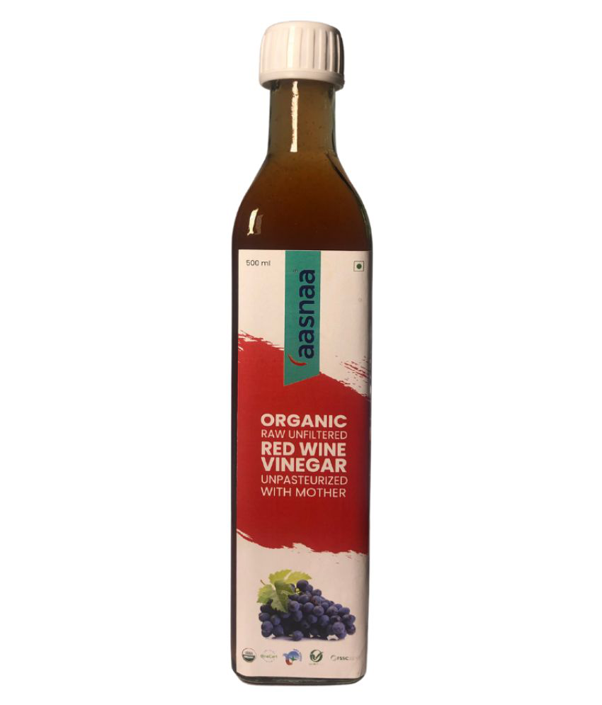 AASNAA Wine Vinegar Organic Red Wine Vinegar 500 ml