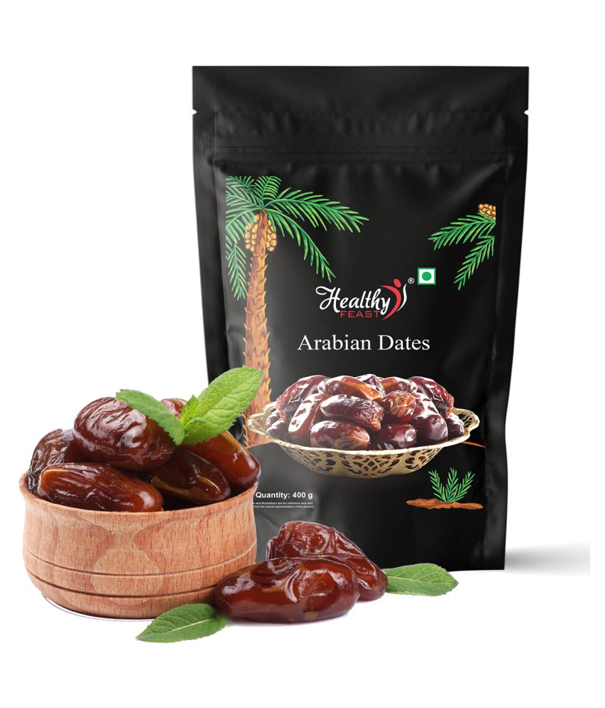 Buy Healthy Feast Original Saudi Arabian Dates (Khajoor) Dry Fruits ...