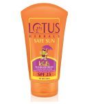 Lotus Herbals Safesun Kids Sun Block Cream Spf,25 50G