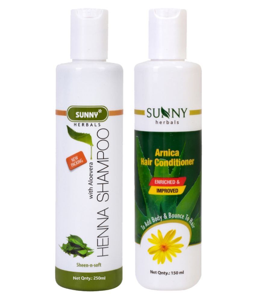     			SUNNY HERBALS Hair Conditioner 150 mL & Henna Shampoo 250 mL