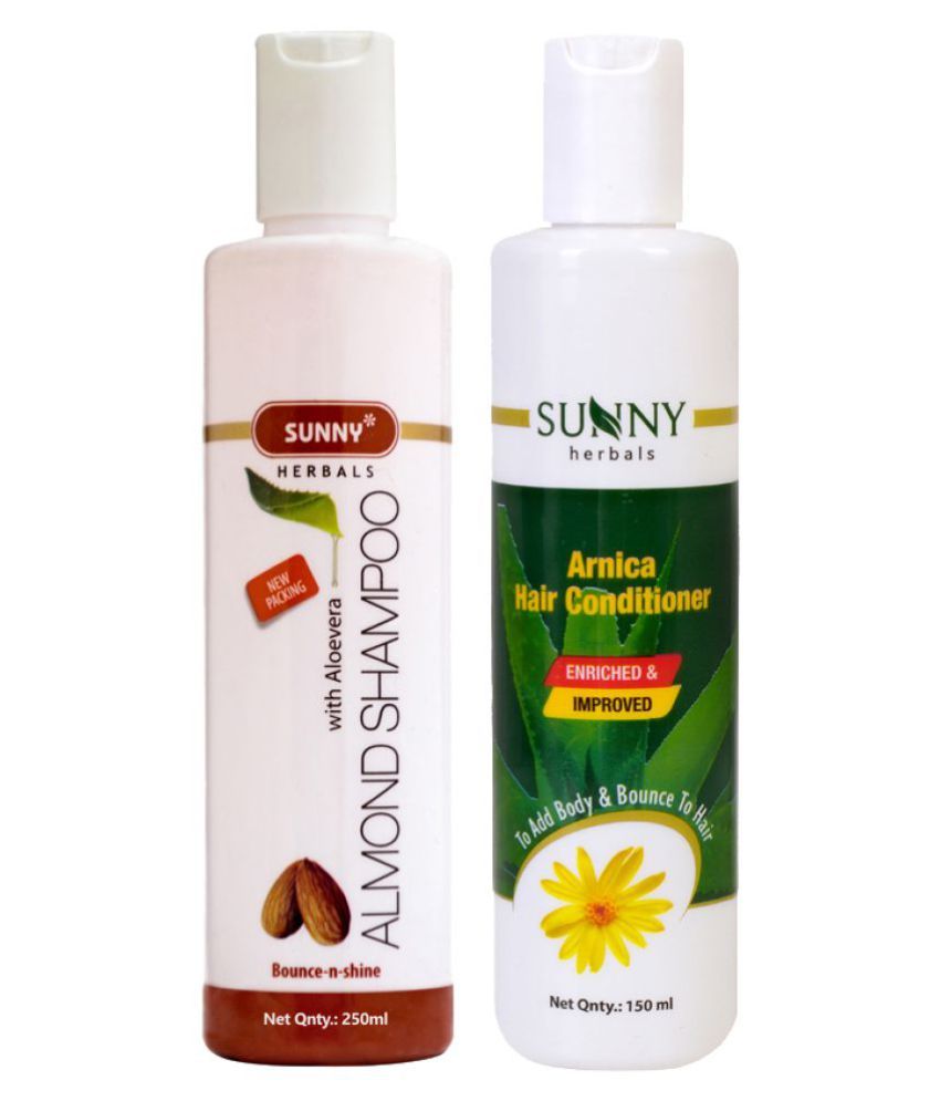     			SUNNY HERBALS Hair Conditioner 150 mL & Almond Shampoo 250 mL