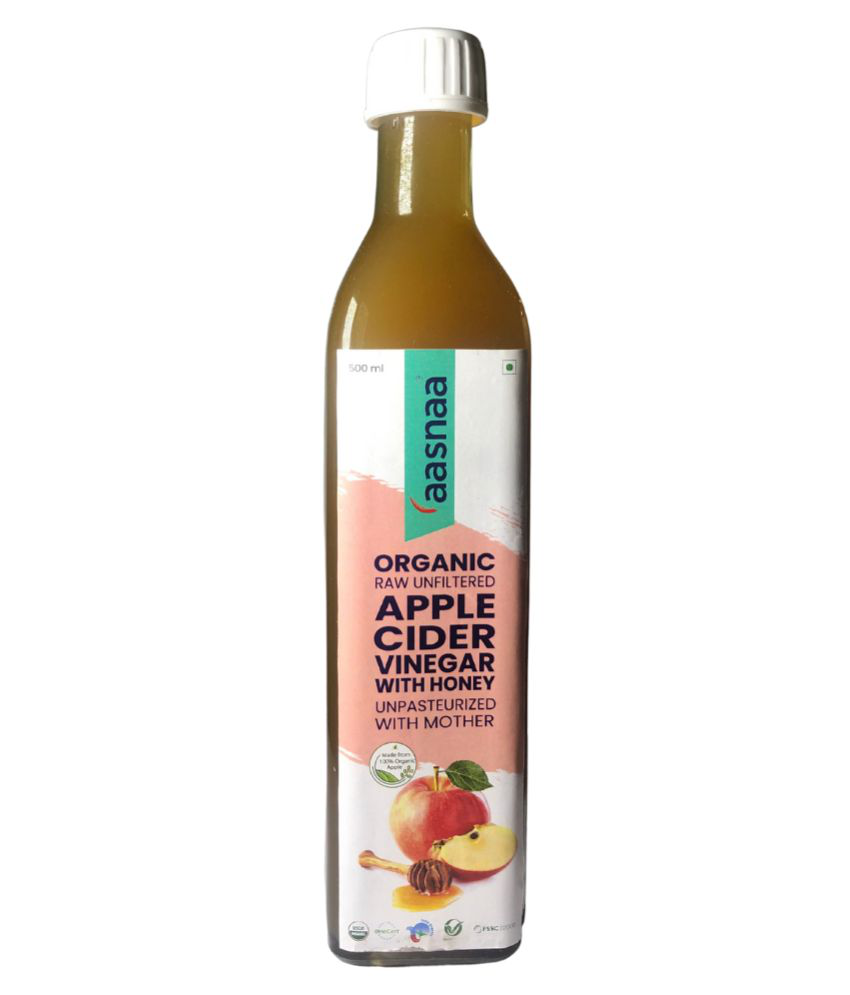 AASNAA Cider Vinegar Organic Apple With Honey 500 ml