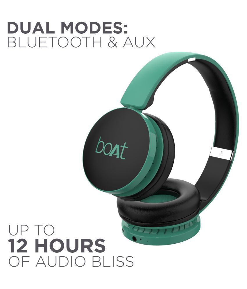 Buy boAt Rockerz 370 On Ear Bluetooth Headphone with Bluetooth v5.0