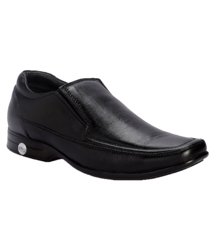     			KHADIM Non-Leather Black Formal Shoes