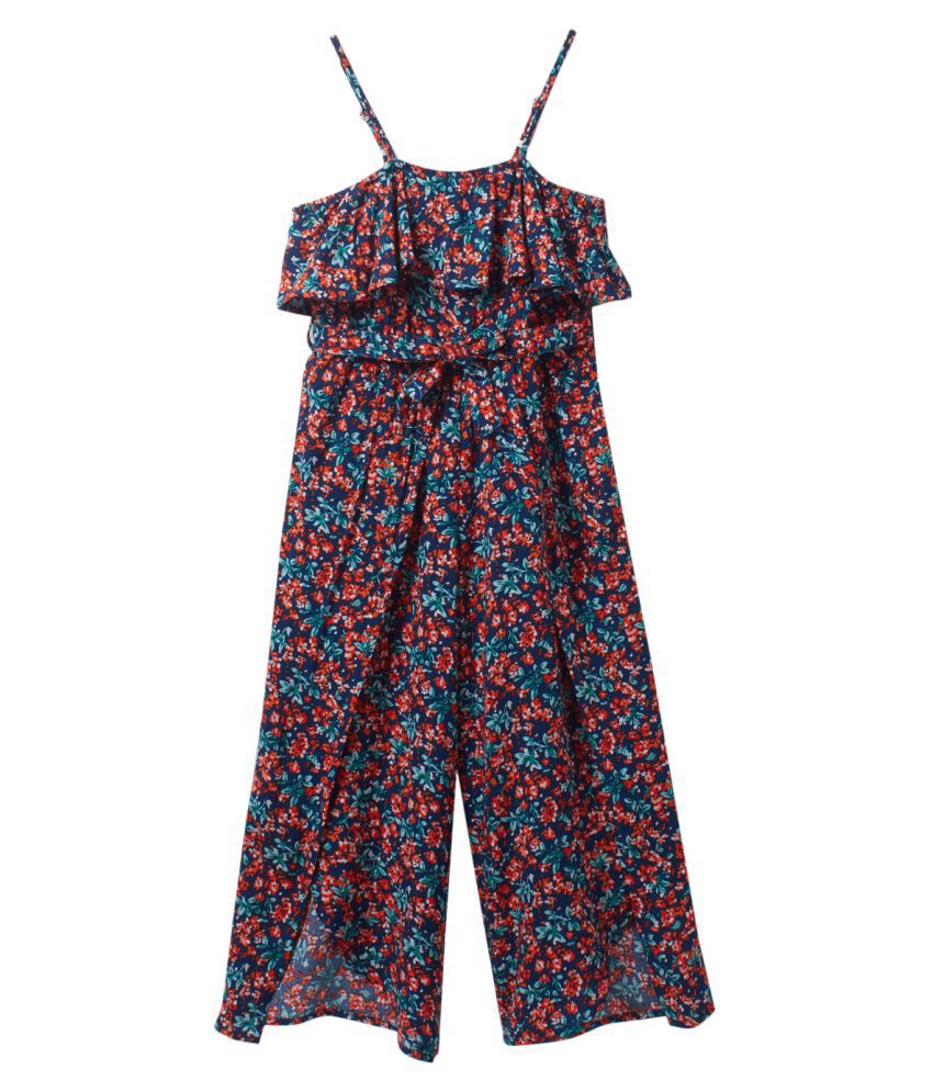     			Cub Mcpaws - Blue Rayon Girls Jumpsuit ( Pack of 1 )