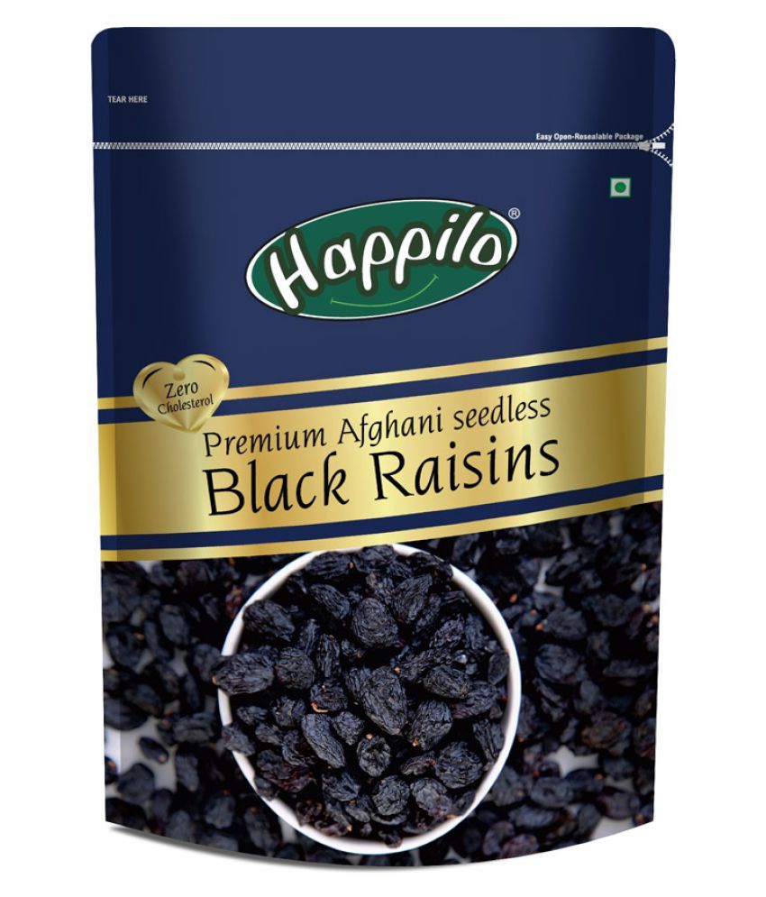     			Happilo Premium Afghani Seedless Black Raisins 250 g