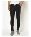 Glito Black Polyester Joggers Single