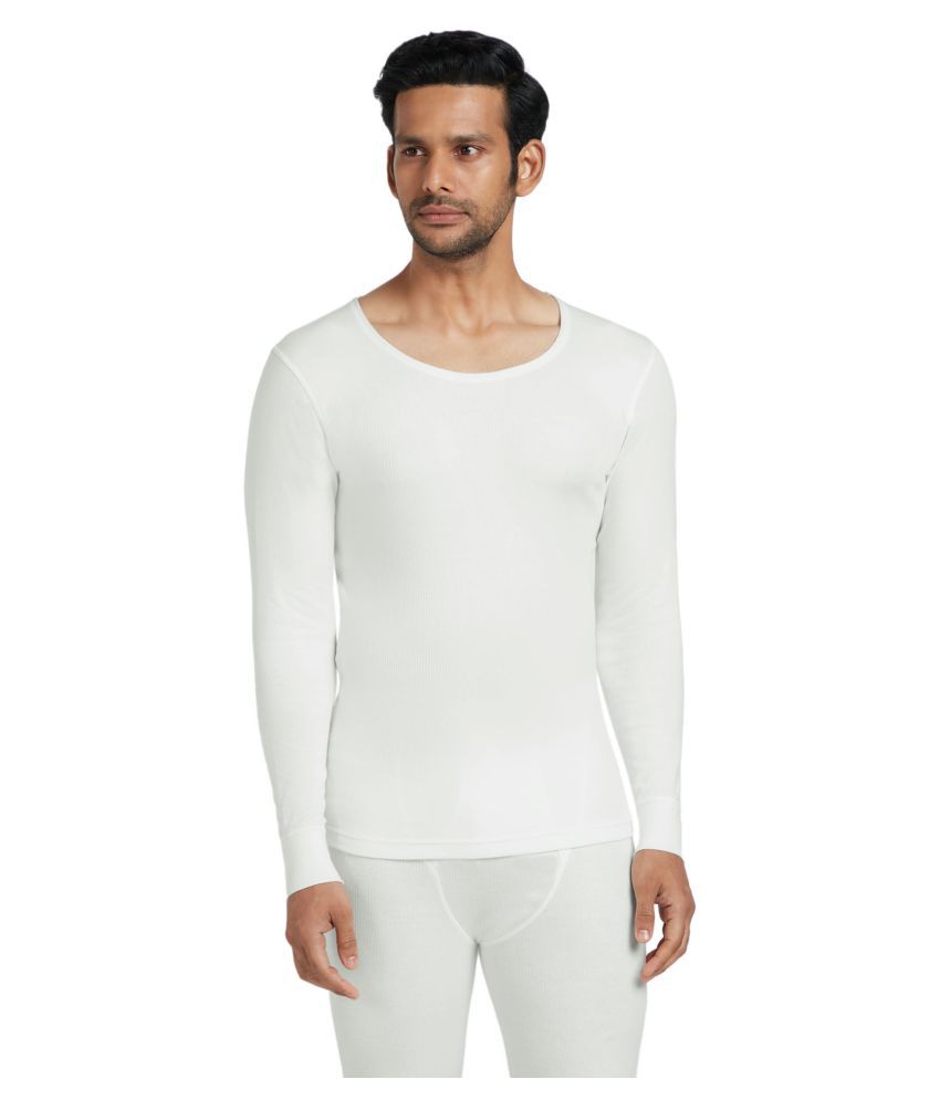     			XYXX - Off-White Cotton Men's Thermal Tops ( Pack of 1 )