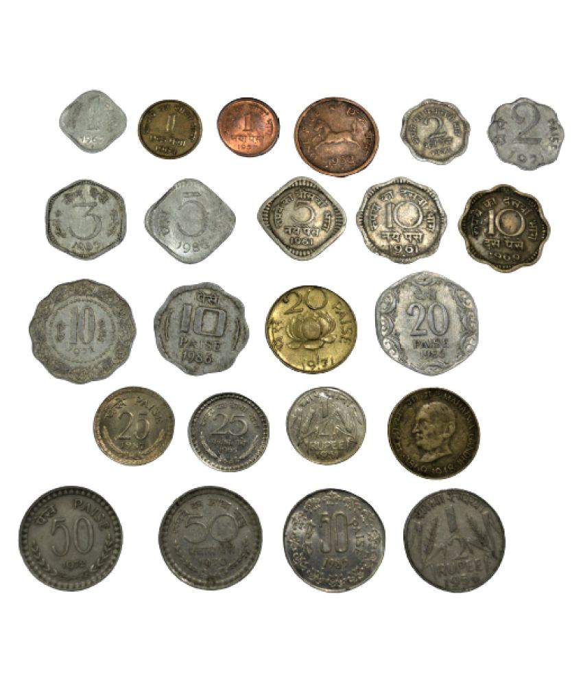     			Sansuka - 23 Different Indian old rare collection set 23 Numismatic Coins