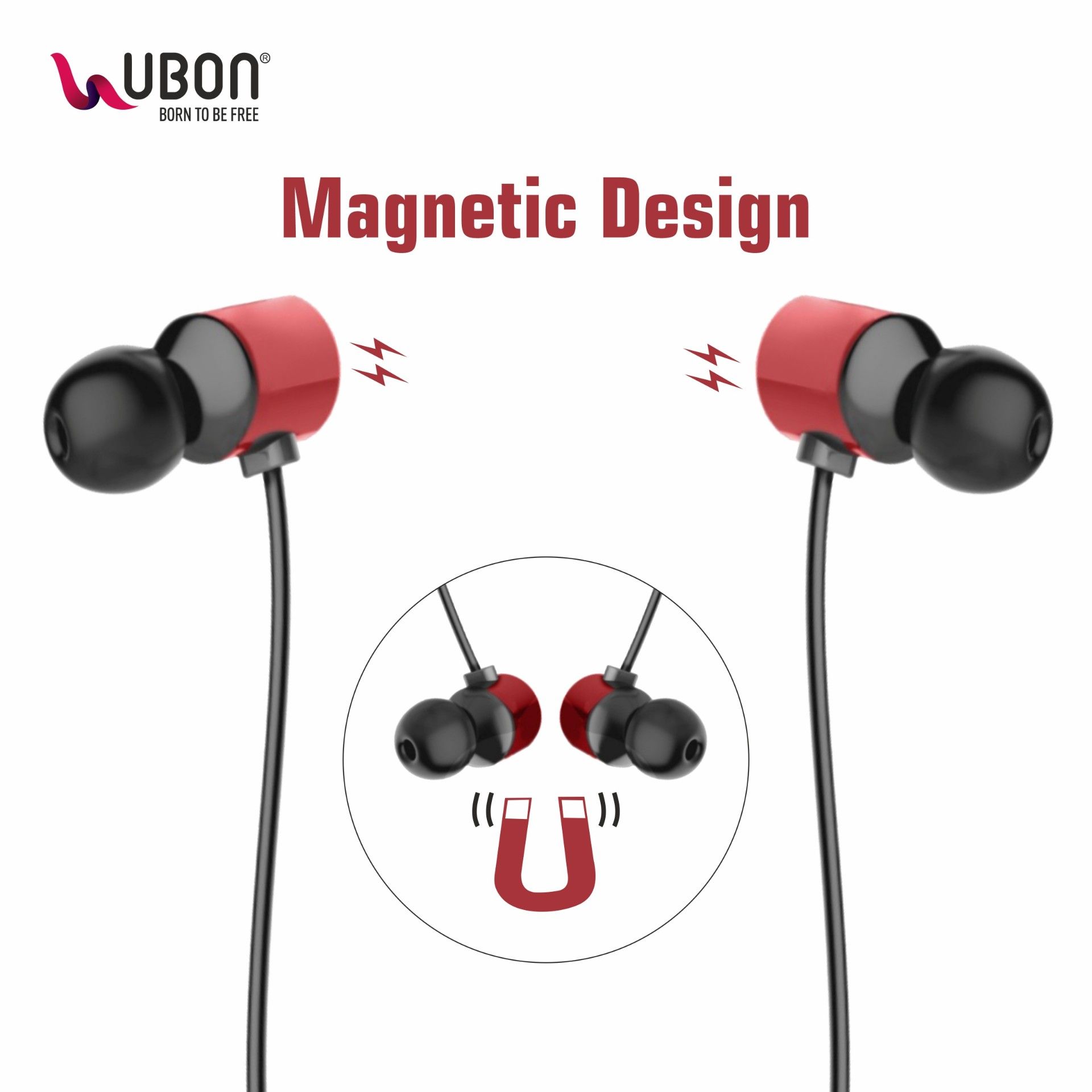 UBON FPX COSMO 104 15HOURS PLAYTIME IPX4 4D BASS SPORTS Bluetooth