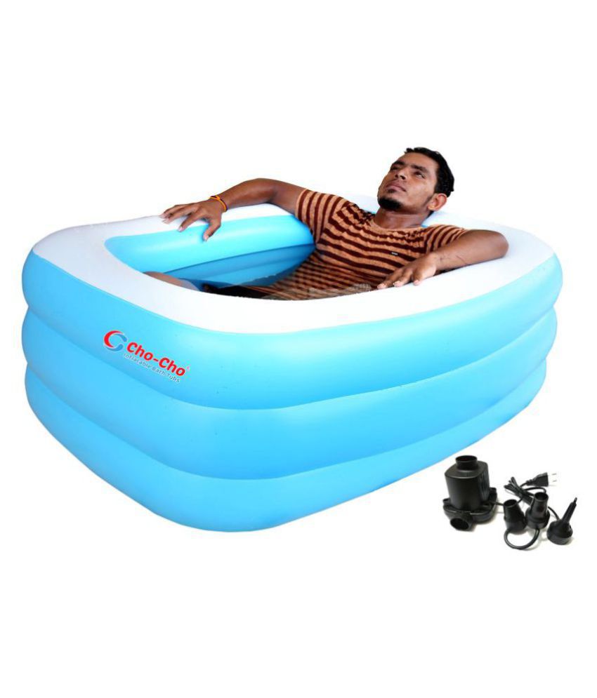 Cho-Cho Inflatable Bath Tubs Multi-Colour Polypropylene Baby Bath Tub