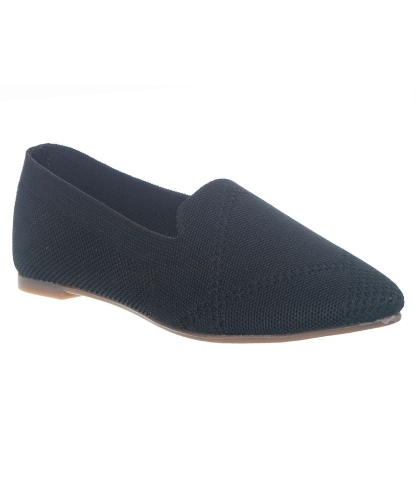     			KHADIM Black Casual Shoes