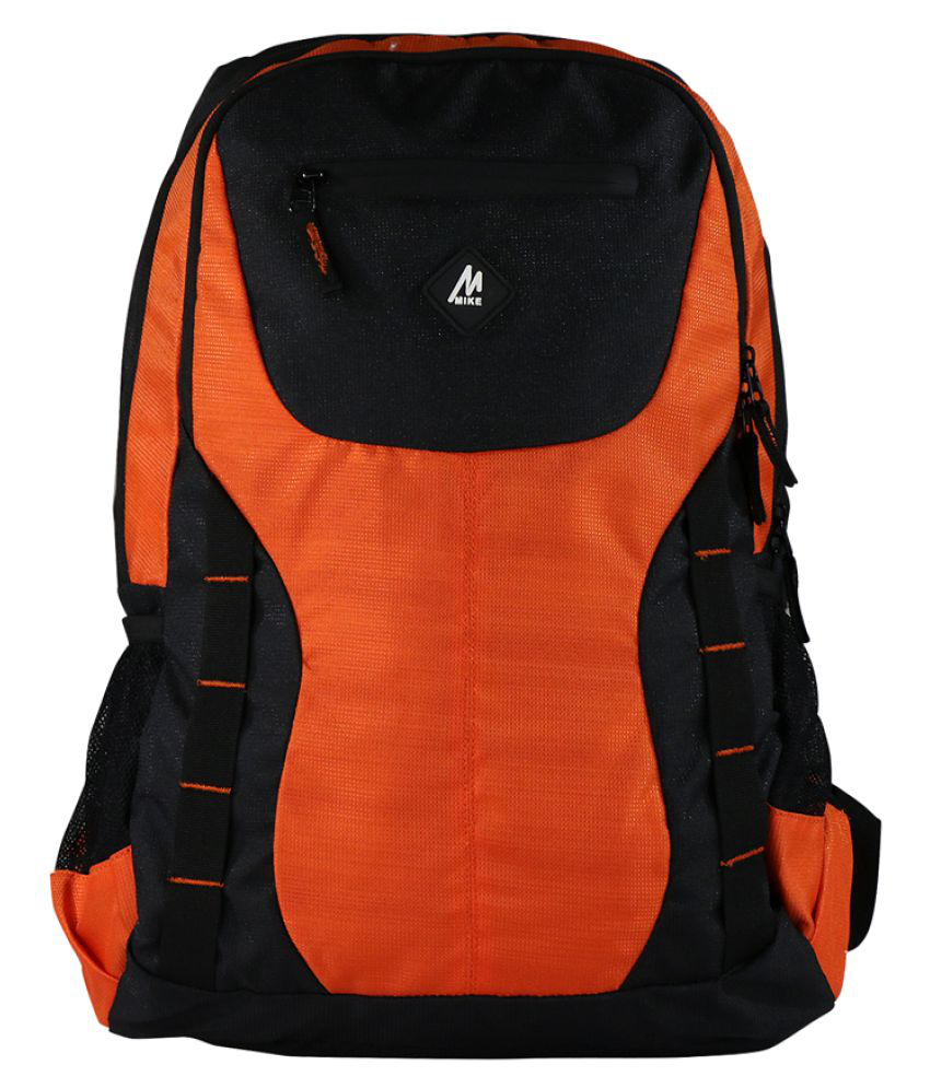     			MIKE 30 Ltrs Orange School Bag for Boys & Girls