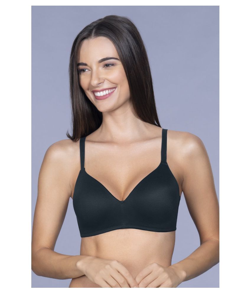     			Amante Nylon T-Shirt Bra - Black Single