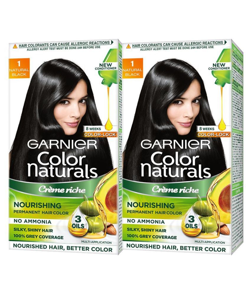 Garnier Semi Permanent Hair Color Black 1 g Pack of 2: Buy Garnier Semi  Permanent Hair Color Black 1 g Pack of 2 at Best Prices in India - Snapdeal