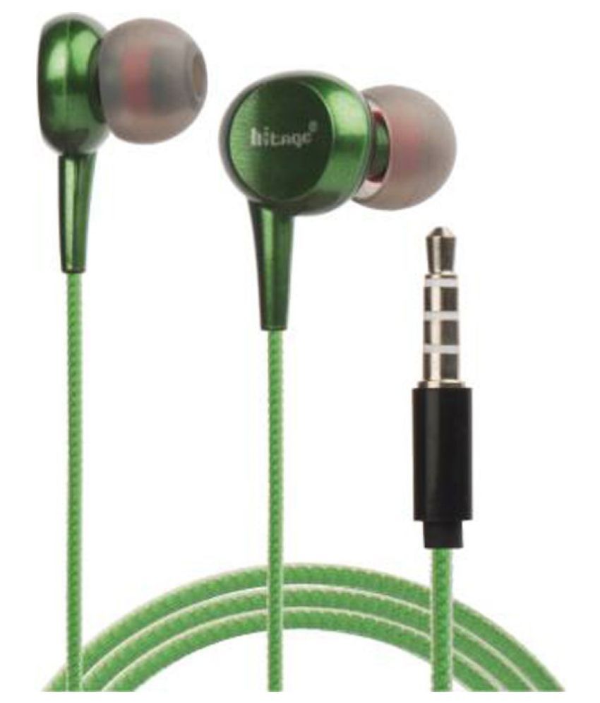hitage HB-131+ In Ear Wired With Mic 