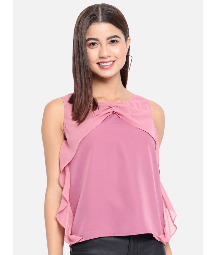     			ALL WAYS YOU - Pink Polyester Women's Regular Top ( Pack of 1 )