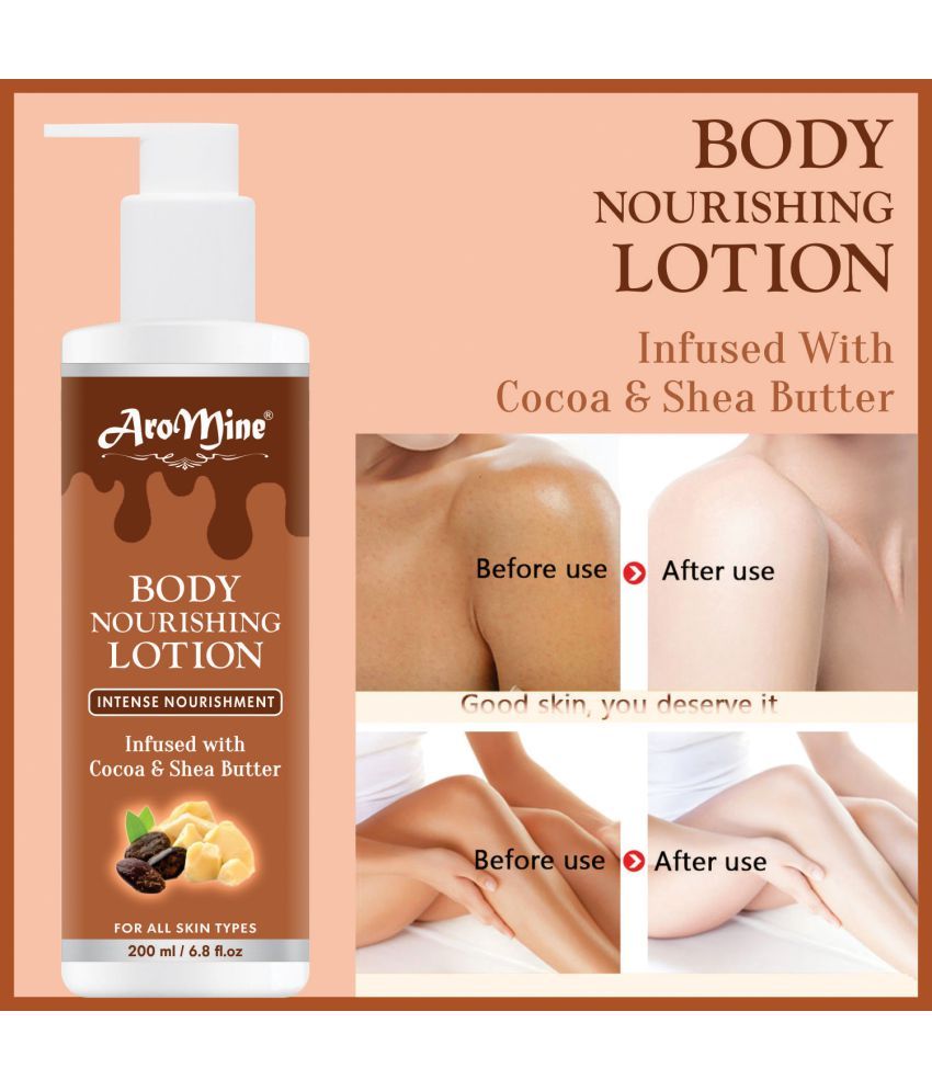     			Aromine Shea Butter & Cocoa Nourishing Body Lotion for Normal to Dry skin