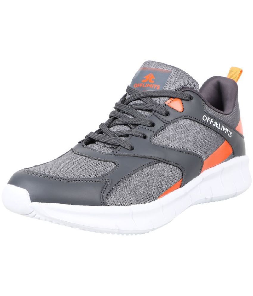     			OFF LIMITS ULTRA FIT Gray Running Shoes