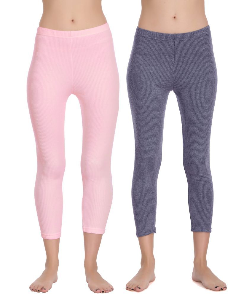     			Selfcare Cotton Blend Bottomwear - Pink Pack of 2