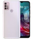 Fashionury Transparent Plain Cases For Motorola G10 Power -