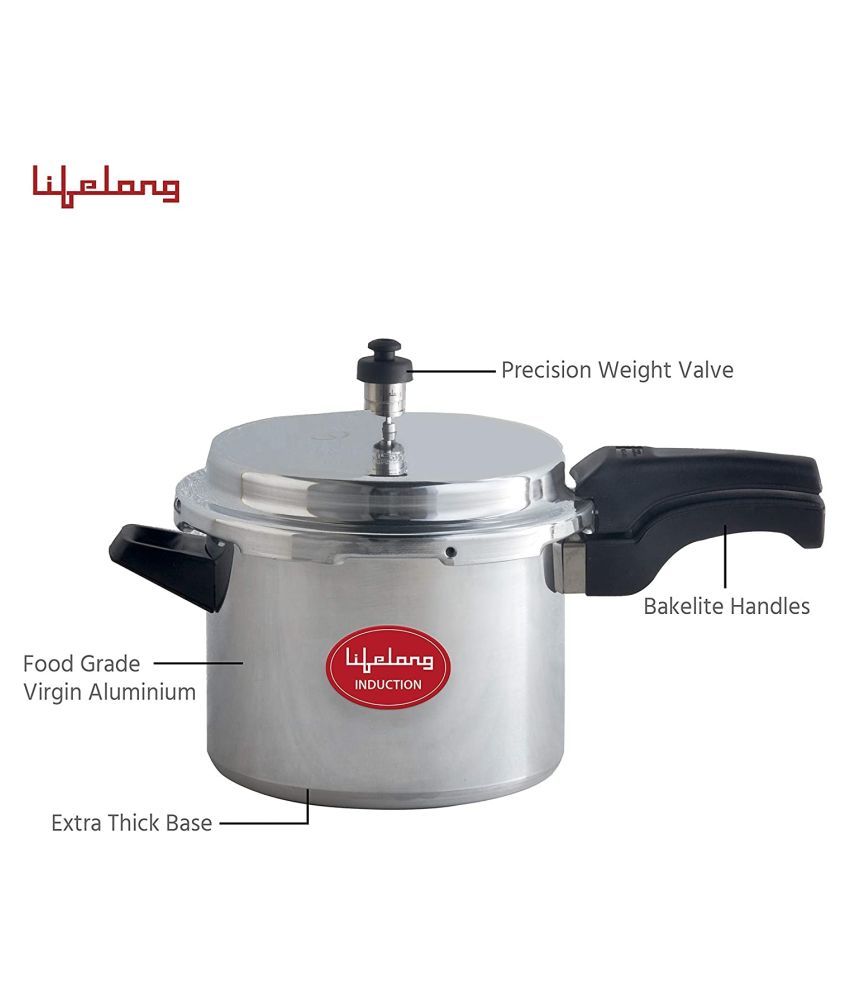 Lifelong Pressure Cooker & 2000 Watt Induction Cooktop Price in India ...