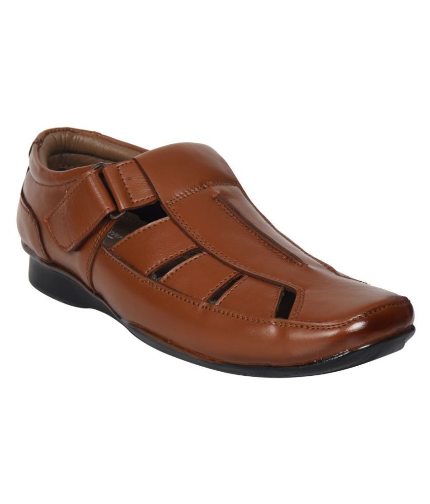    			Imperio TAN LEATHER Sandals