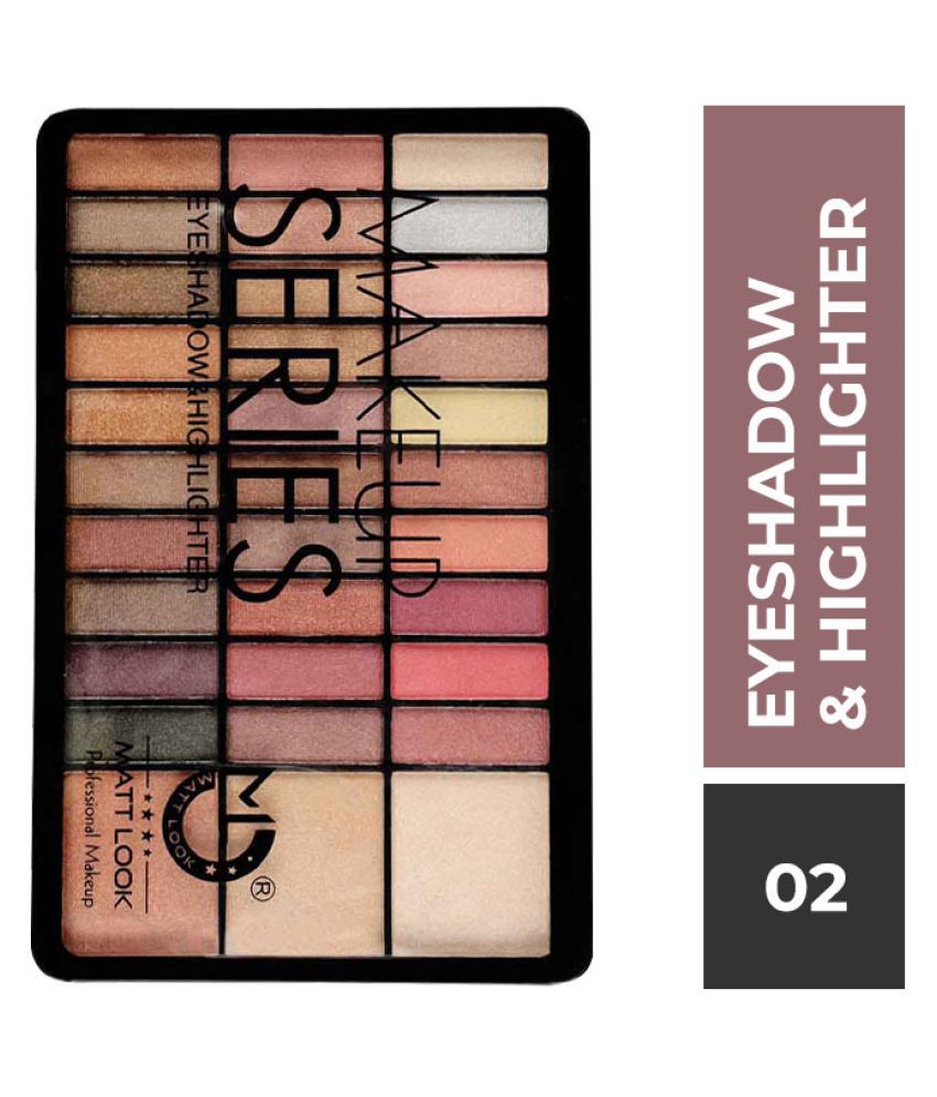     			Mattlook Makeup Series Eyeshadow & Highlighter, Multicolor-2 (49gm)