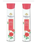 Yardley London Royal Red Rose Body Spray - For Women ,150ml each ,pack of 2