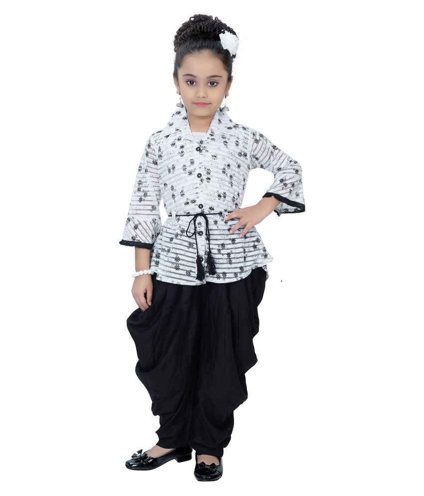     			ARSHIA FASHION Girls Cotton Blend ( , Black )