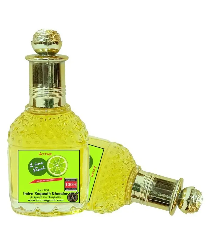 INDRA SUGANDH BHANDAR Attar For Men Women Pujan Lime Fresh Pure