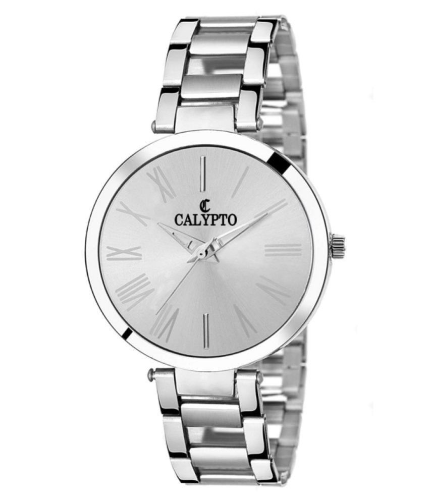 CALYPTO Stainless Steel Round Womens Watch