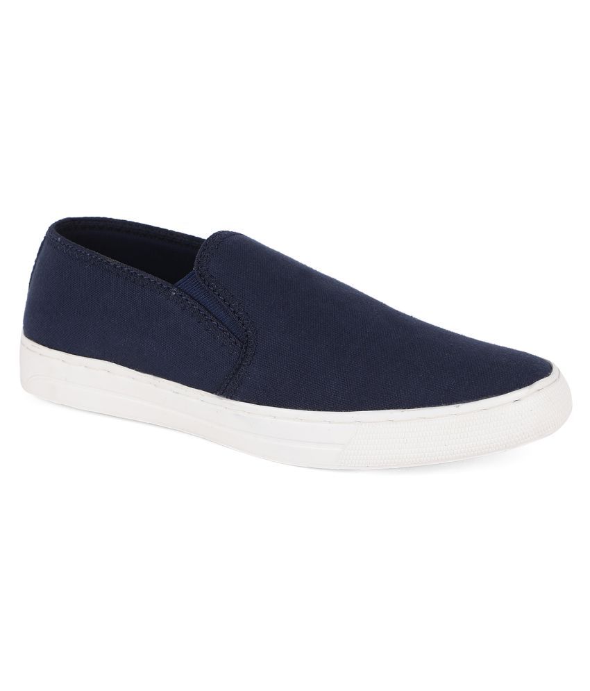     			KHADIM Navy Casual Shoes