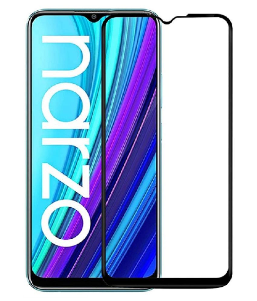 VILLA Tempered Glass For Oppo F19 Pro 11D - Pack of 2