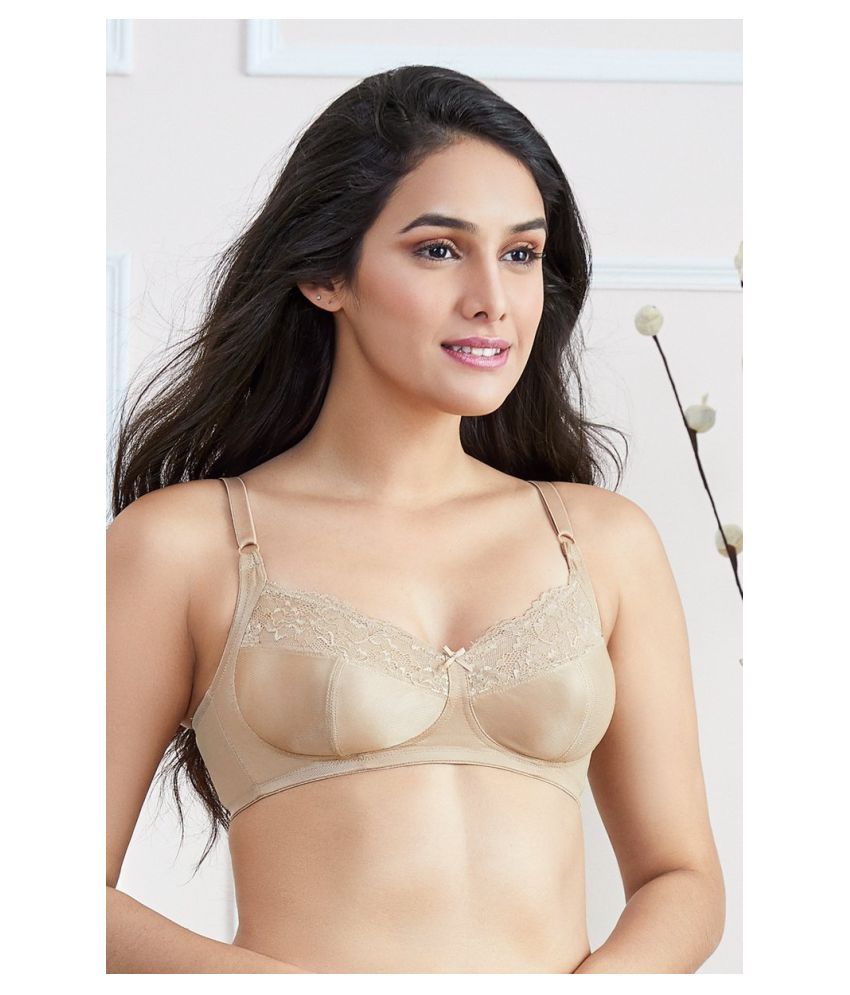     			Everyde by Amante Polyamide Non Padded Women's Everyday Bra ( Beige )