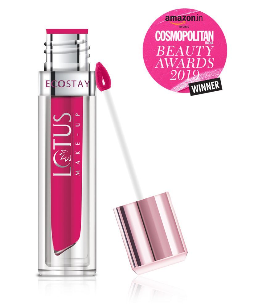     			Lotus Make,Up Ecostay Matte Lip Lacquer ,EL03 Fuchsiagirl 4g