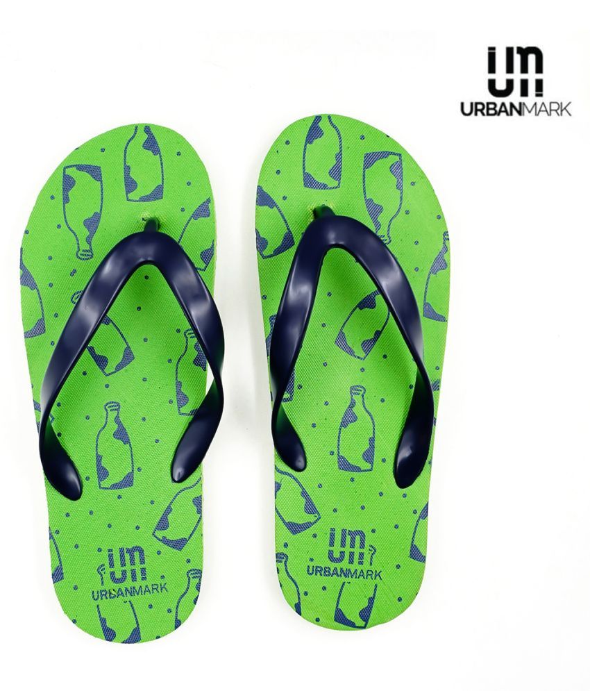 urbanmark green daily slippers