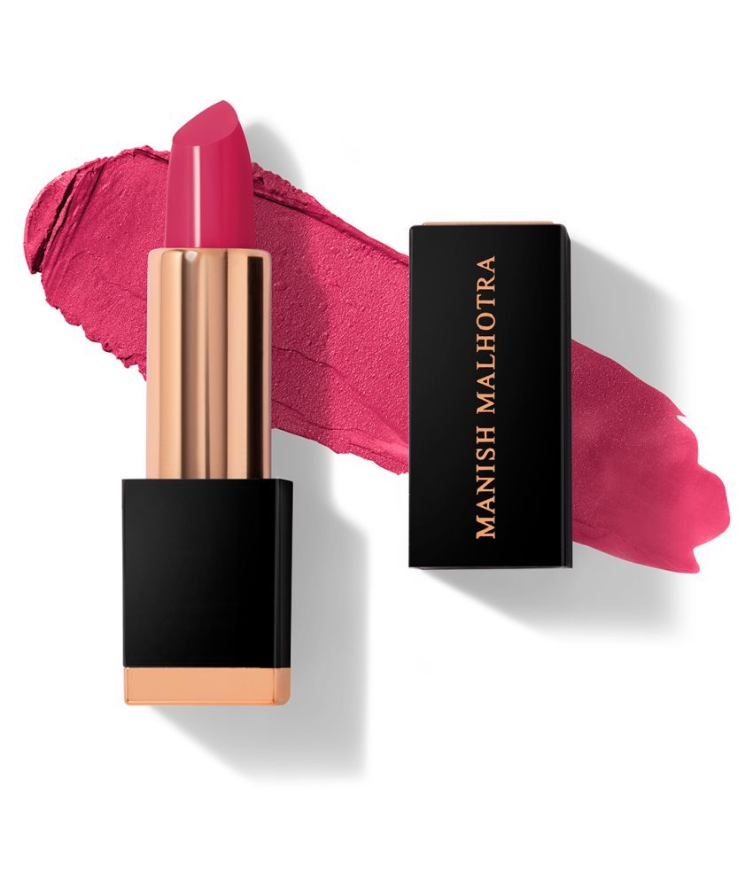     			Manish Malhotra Beauty By MyGlamm Soft Matte Lipstick-Flirty Fuchsia-4gm