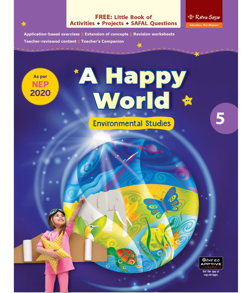     			A Happy World 5 (CBSE)