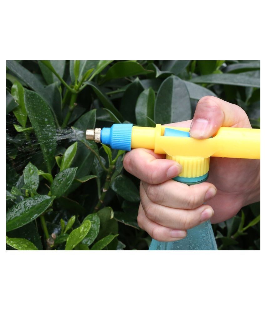 Adjustable High Pressure Garden Pump Bottle Spray Gun for Plants Garden