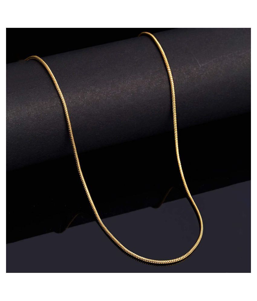     			ESG - Gold Plated Chain ( Pack of 1 )